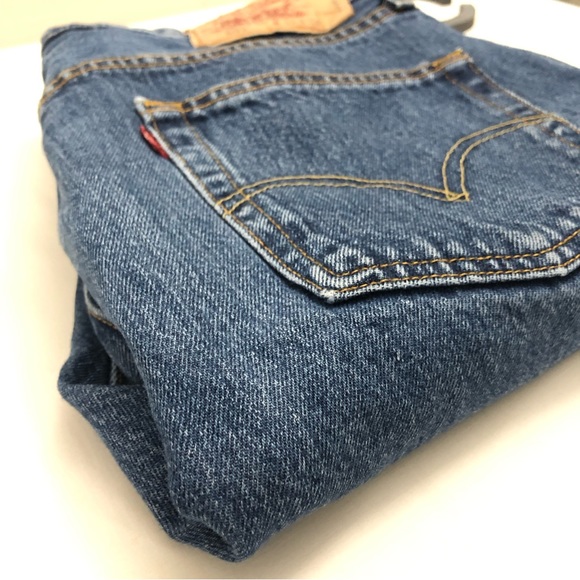 VTG LEVIS 501 Sz 32 Button Fly Jeans - Picture 9 of 14